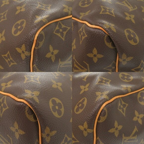LOUIS VUITTON Brown Monogram Boston Bag - Picture 5 of 11